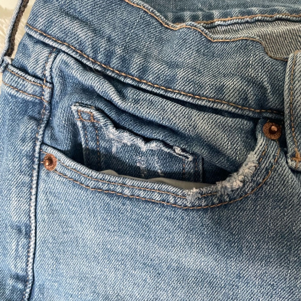 OLD NAVY O G STRAIGHT HIGH-RISE JEANS  16/33x27